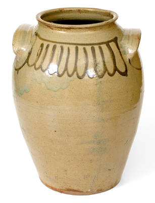 Large Chandler / Maker (Thomas Chandler, Edgefield District, SC) Stoneware Jar