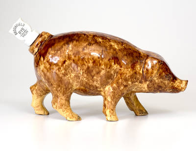 BIELER'S RONNY CLUB Rockingham Pig Flask