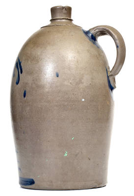 Two-Gallon Pittsburgh, PA Stoneware Advertising Jug