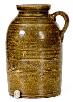 Attrib. Archibald McPherson, Belcher's Gap, DeKalb County, Alabama Stoneware Jar