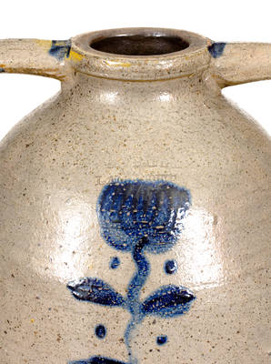 Large-Sized WESTHAFER AND LAMBRIGHT (Tuscawaras County, OH) Open-Handled Stoneware Jar