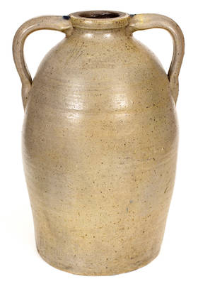 Large-Sized WESTHAFER AND LAMBRIGHT (Tuscawaras County, OH) Open-Handled Stoneware Jar