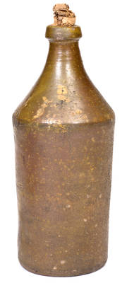 Scarce C. CROLIUS / MANUFACTURER / NEW-YORK Stoneware Bottle