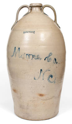 Monumental J. D. & T. W. CRAVEN Stoneware Water Cooler Inscribed 