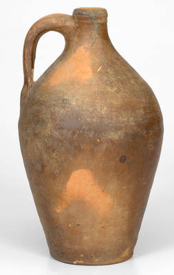 Quart-Sized Stoneware Jug, attributed to Edward Webster, Fayetteville, NC, circa 1820