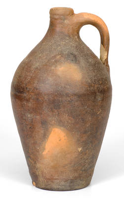 Quart-Sized Stoneware Jug, attributed to Edward Webster, Fayetteville, NC, circa 1820