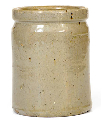 Small-Sized JOHN BELL / WAYNESBORO, PA Glazed Stoneware Jar