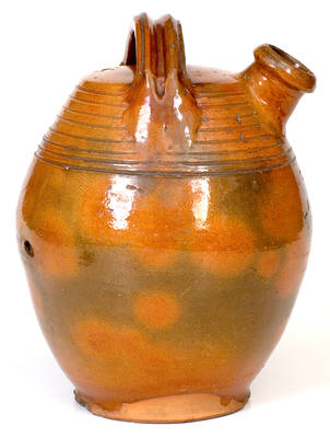 American Redware Harvest Jug