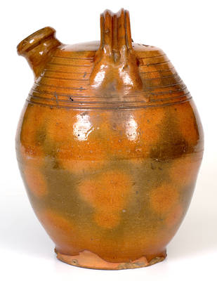 American Redware Harvest Jug