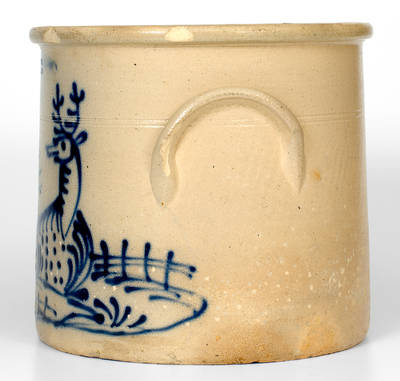 Scarce J. & E. NORTON / BENNINGTON VT Stoneware Deer Crock