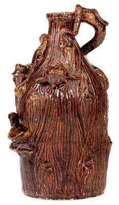 Rare Small-Sized Bray Brothers Stoneware Temperance Jug, Illinois, Kentucky or Indiana, c1880-90