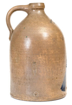 Scarce HUDSON POTTERY CO. / HUDSON, N.Y. Stoneware Bird Jug