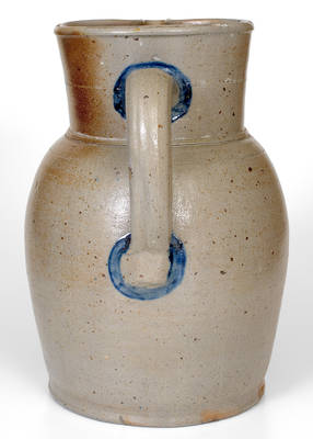 Extremely Rare Four-Gallon Baltimore Stoneware Pitcher