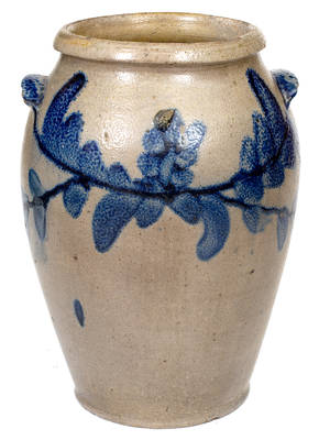 Stoneware Jar attrib. Miller Pottery, Strasburg, VA, circa 1835