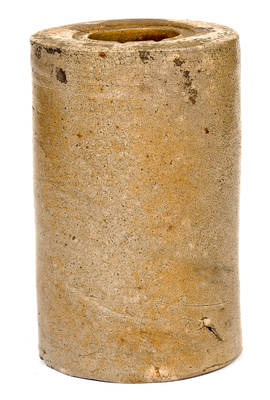 Rare Stoneware Oyster Jar, probably Thomas Commeraw, NY City, early 19th century