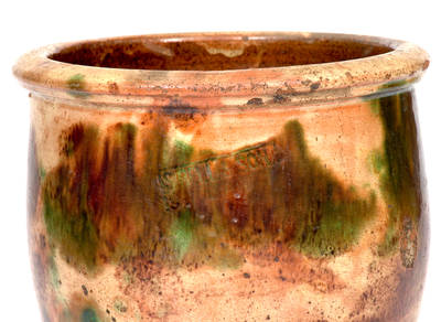 Fine S. BELL & SON / STRASBURG, VA Multi-Glazed Stoneware Jar