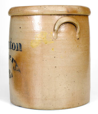 Very Rare IRONTON POTTERY (Ironton, OH) Stoneware Crock