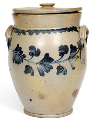 3 Gal. Richard Remmey, Philadelphia, PA Stoneware Jar with Paired Lid