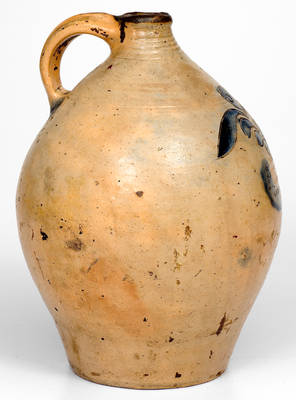 Fine Clarkson Crolius Incised Stoneware Jug