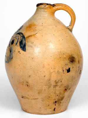 Fine Clarkson Crolius Incised Stoneware Jug