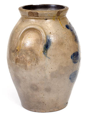 Ovoid Stoneware Jar Impressed T. REED (Tuscawaras County, OH)