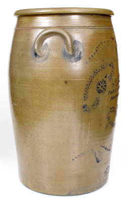 Rare Sixteen-Gallon POMEROY, OHIO Advertising Crock