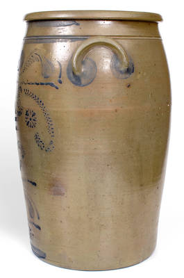 Rare Sixteen-Gallon POMEROY, OHIO Advertising Crock