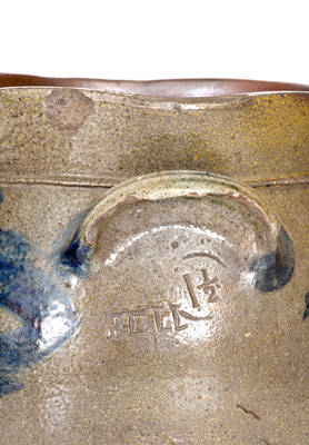 Rare BELL Stoneware Jar, Winchester, Virginia, circa 1835