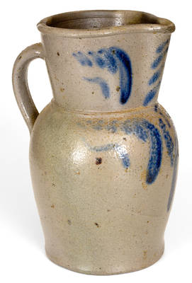 J. M. HICKERSON / STRASBURG, VA Stoneware Pitcher w/ Floral Decoration