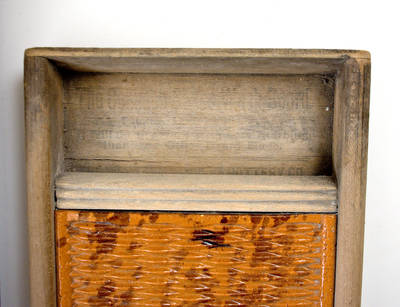 Lot of Four: Pottery Washboards
