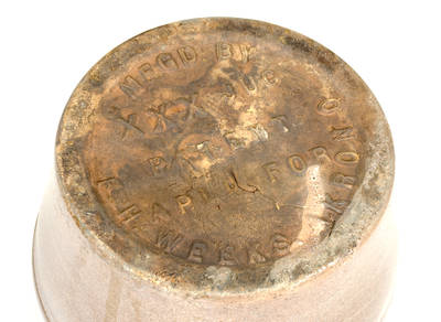 Lot of Two: WEEKS / AKRON, OHIO Stoneware Jugs