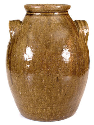 JG (John Goodman, Lincoln County, NC) 2 Gal Stoneware Jar, c1880