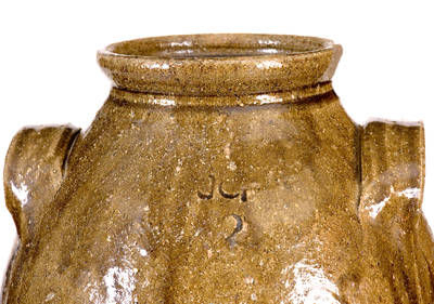 JG (John Goodman, Lincoln County, NC) 2 Gal Stoneware Jar, c1880