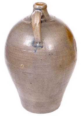 Exceedingly Rare and Important Incised Southern Stoneware Jug, Virginia or Tennessee