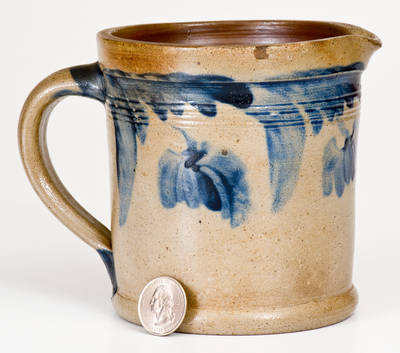 Extremely Rare Remmey / Philadelphia Small-Sized Stoneware Tankard Pitcher