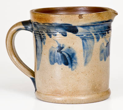 Extremely Rare Remmey / Philadelphia Small-Sized Stoneware Tankard Pitcher