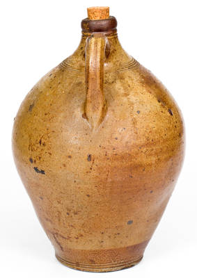 1 Gal. CHARLESTOWN Stoneware Jug with Iron-Oxide Dip