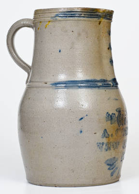 1 Gal. A. CONRAD / NEW GENEVA, PA Stoneware Pitcher