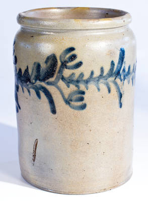 Rare "Earnest & Cowles" Baltimore Stoneware Jar