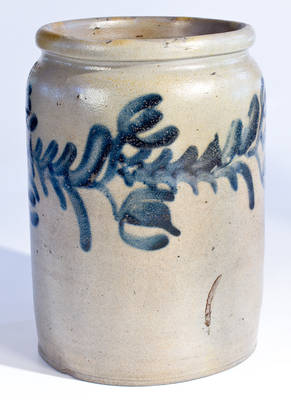 Rare "Earnest & Cowles" Baltimore Stoneware Jar