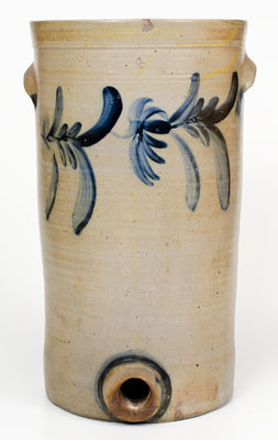 Unusual 4 Gal. Slender Stoneware Water Cooler, attrib. Richard C. Remmey, Philadelphia, PA