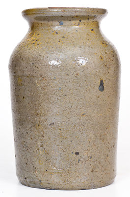 Exceedingly Rare Serren & Donaldson, Denton County, Texas, Stoneware Jar