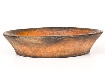 Dated 1817 American Redware Dish