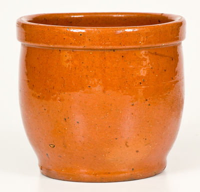 Redware Jar by JOHN W. BELL / Waynesboro, Pa. 