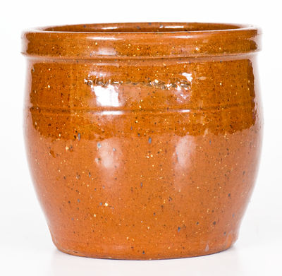 JOHN W. BELL / Waynesboro, Pa. Redware Jar