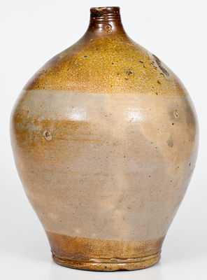 2 Gal. BOSTON Stoneware Jug with Double Iron-Oxide Dip