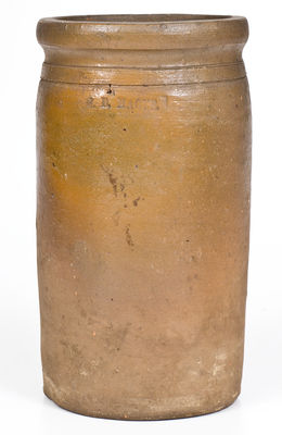 Rare J. B. MAGEE, Abingdon, Virginia, Stoneware Jar