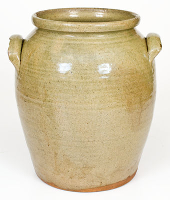 Upstate South Carolina Alkaline-Glazed Stoneware Jar, possibly Rich Williams, Greenville County