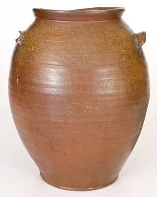 Exceedingly Rare BALTIMORE UNION STONEWARE MANUFACTORY Stoneware Jar, 1808-1810