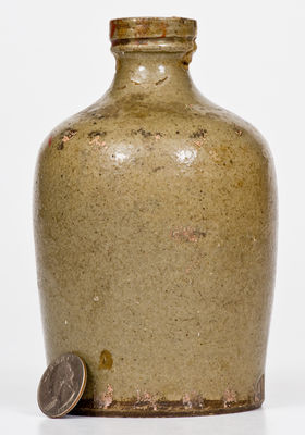 Very Rare Edgefield District, South Carolina Stoneware Bottle